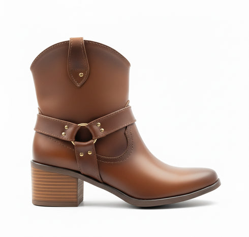 Botín Vaquero. Estilo 1115 MARRÓN