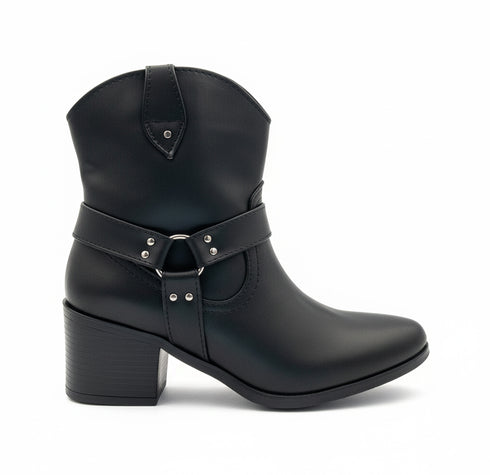 Botín Vaquero. Estilo 1115 NEGRO