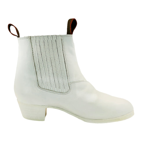 Botín charro PRESENTACIÓN modelo 127 - BLANCO