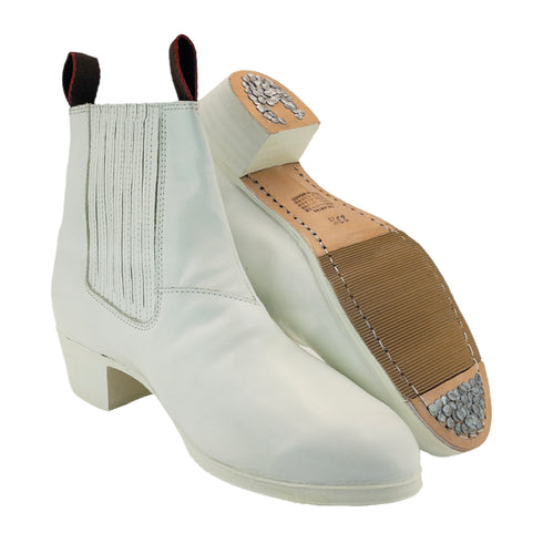 Botín charro PRESENTACIÓN modelo 127 - BLANCO