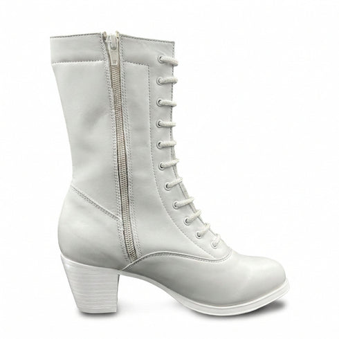 Bota ADELITA/CARLOTA modelo 129 BLANCO