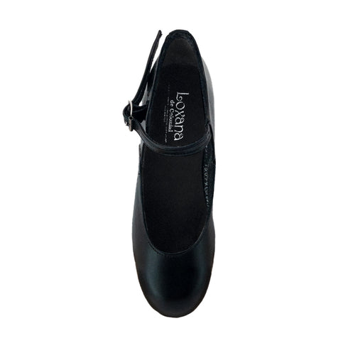 Zapatilla ENSAYO modelo 820- NEGRO