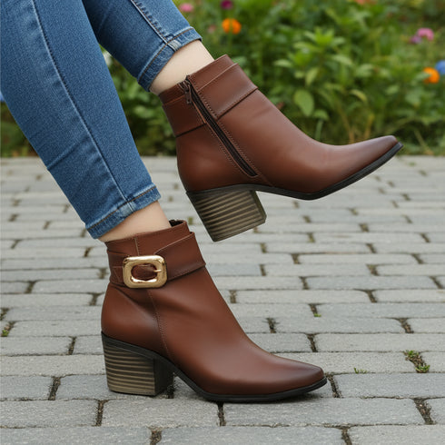 Bota estilo Glam. Estilo 3103 marrón.