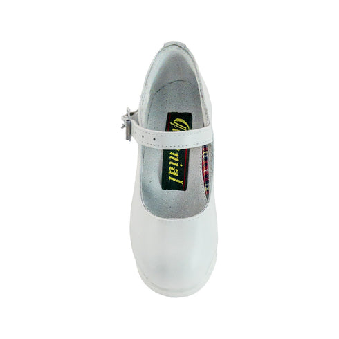 Zapatilla para PRESENTACIÓN modelo 125 BLANCO