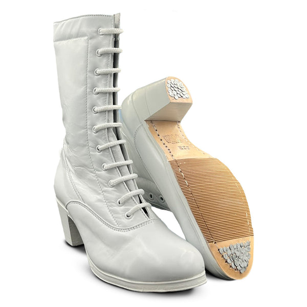 Bota ADELITA/CARLOTA modelo 129 BLANCO