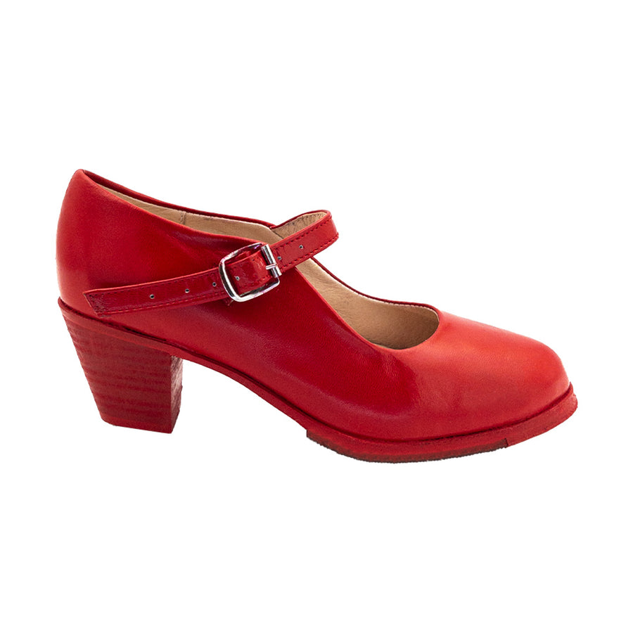 Zapatilla PROFESIONAL / FLAMENCO modelo 225 ROJO