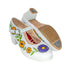 Zapatilla PROFESIONAL BORDADA modelo 226-1 BLANCO