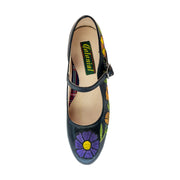 Zapatilla PROFESIONAL BORDADA modelo 226-1 NEGRO
