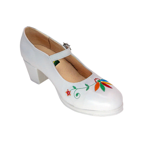 Zapato PROFESIONAL BORDADO modelo 2263 - BLANCO