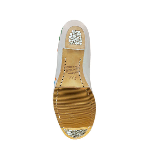 Zapato PROFESIONAL BORDADO modelo 2263 - BLANCO