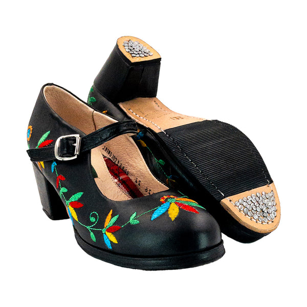 Zapato PROFESIONAL BORDADO modelo 2263 - NEGRO