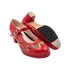 Zapatilla PROFESIONAL BORDADA modelo 226-3 ROJO