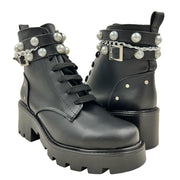 Bota estilo Kombat. Estilo 1120