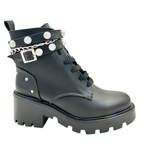 Bota estilo Kombat. Estilo 1120