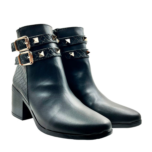 Bota estilo Glam. Estilo 1110 NEGRO