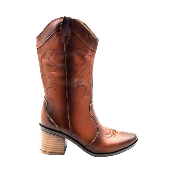 Bota estilo Vaquera. Estilo 1100 MARRÓN