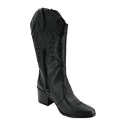 Bota estilo Vaquera. Estilo 1100 NEGRO